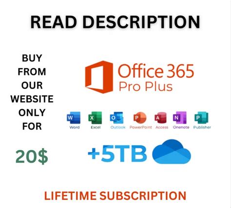 Microsoft Office Professional Plus Lifetime Subscription