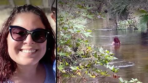 Missing Florida Woman Seen Swimming In River In Video Photos Taken Day Of Disappearance Police