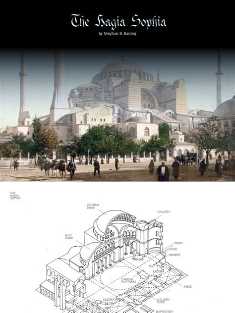 Parts Of The Hagia Sophia With Definitions Pdf Vault Architecture