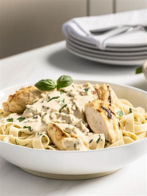 Creamy Chicken Alfredo Pasta - The Modern Cookbook 😋