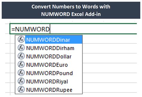 Convert Numbers To Words In Excel 2007 Free Download Maiots