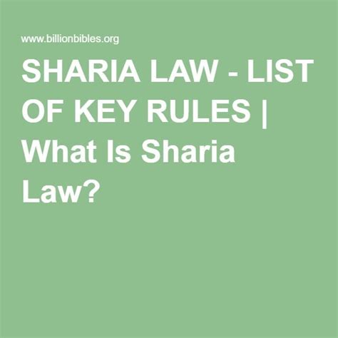 44 Best A Look At Sharia Law Images On Pinterest Sharia Law