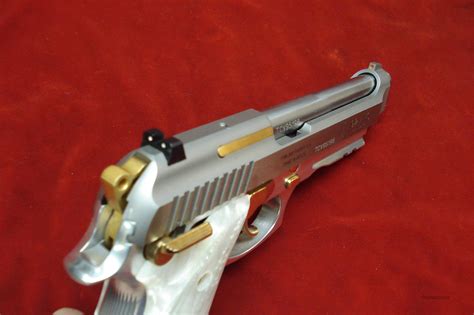 Taurus Pt 92 Afs Stainless Wgold A For Sale At