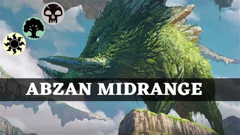 Abzan Midrange Zendikar Rising Standard Deck Magic The Gathering