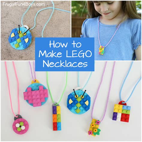 How To Make Lego Necklaces Frugal Fun For Boys And Girls