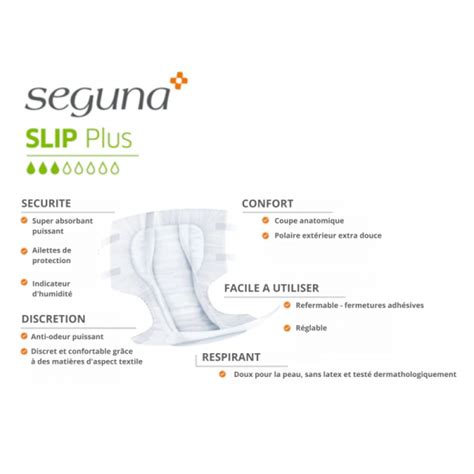 SEGUNA Slip Plus M Couches Adultes Senior Medical