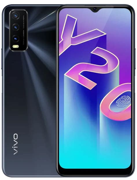 Смартфон Vivo Y20 4 64 Gb Obsidian Black купить по цене 5 990 рублей в