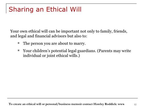 Ethical Wills Enrich Estate Plans