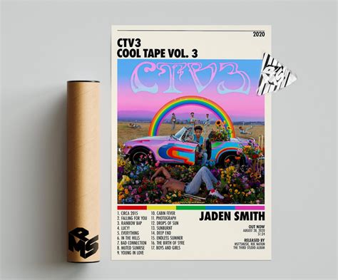 Jaden Smith Poster CTV3 Cool Tape Vol 3 Poster CTV3 Cool Etsy UK