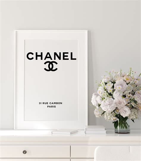 Free Printable Chanel Wall Art Printable Templates