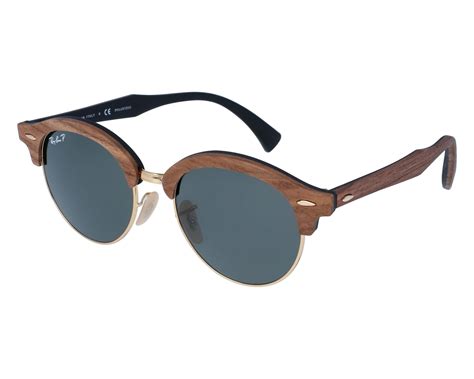 Ray Ban Sunglasses Clubmaster Wood Rb 4246 M 118158