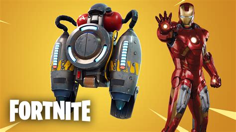 37 Top Photos Fortnite Iron Man Jetpack Leaked Skins And Cosmetic