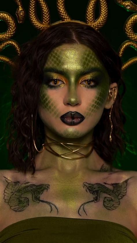 medusa🐍 | Halloween makeup, Medusa makeup, Makeup inspiration