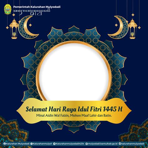 Idul Fitri H Kalurahan Mulyodadi Rajaframe