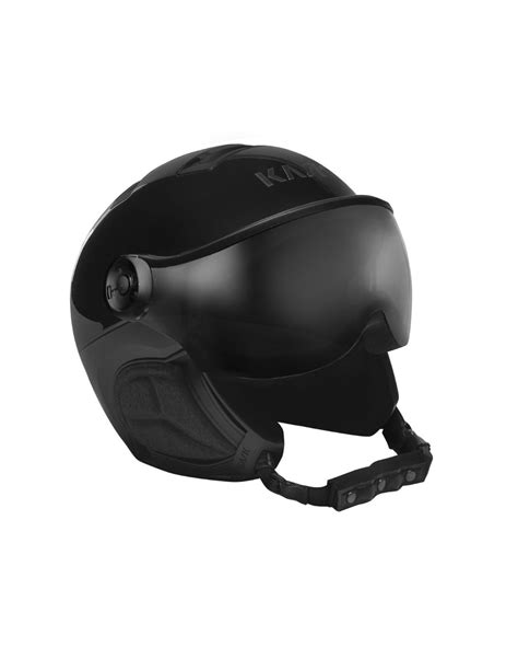 Ski Helmet Kask Chrome Visor Black