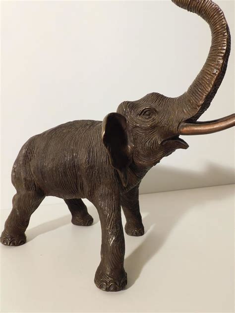 Bronze Skulptur Gr Massiv Elefant Figur Kaufen Auf Ricardo