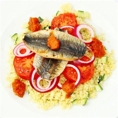 Couscous Sardine Salad Couscous Sardine Salad With Freshly Grilled