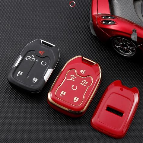 Key Fob Cover Crafted Tpu Protector Case For Gmc Yukon Denali Etsy