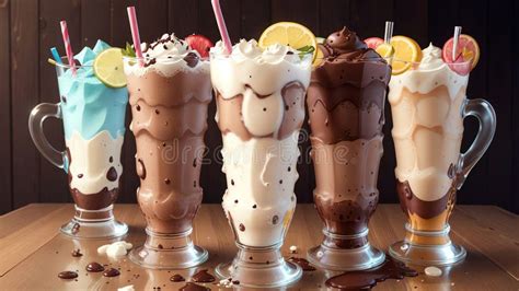 Chilled Bliss Savoring National Chocolate Milkshake Day With Ice Cold