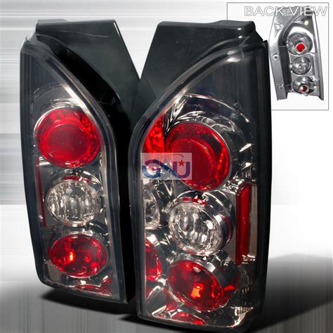 Nissan Xterra 2005 2012 Smoke Euro Tail Lights By Spec D LT XTE05G TM