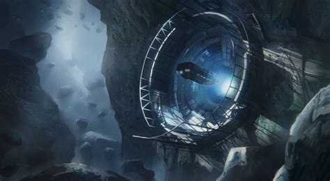 Mining Base Leon Tukker Scifi Fantasy Art Concept Art Fantasy Art