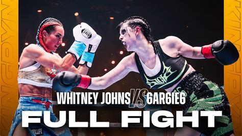 6ar6ie6 Vs Whitney Johns FULL FIGHT Official YouTube