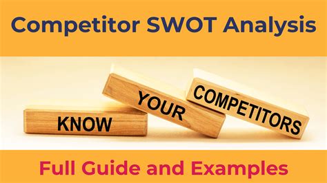 Competitor Swot Analysis Full Guide And Free Examples