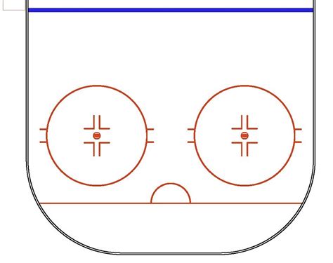 Half Ice Rink Diagram