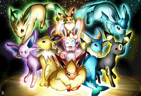 Eeveelutions By Smudgeandfrank On Deviantart