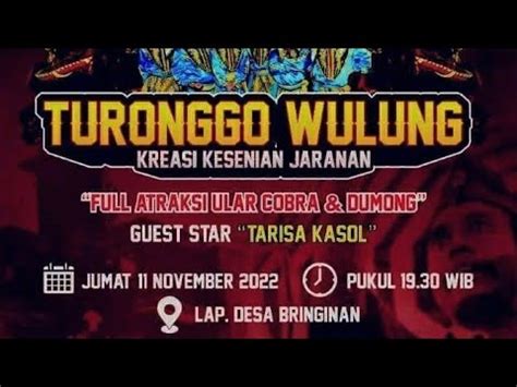 Live Straeming Jaranan Malam Ini Turonggo Wulung Ponorogo Feat Celeng