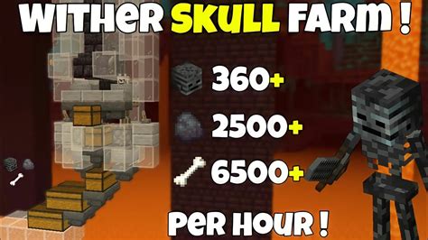 Easiest Wither Skeleton Farm Tutorial In Minecraft Bedrock Pe