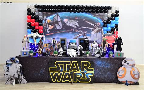 Festa Star Wars Ideias de Decoração Dicas e Vídeos de Passo a Passo