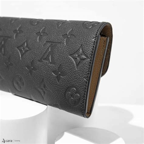 Louis Vuitton Emilie Wallet Monogram Empreinte Leather