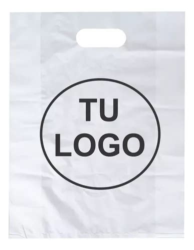 200 Bolsas Tipo Boutique Impresas Con Tu Logo 30 X 40cm Envío gratis