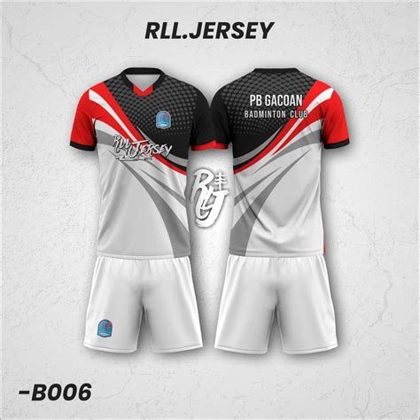 Jual Baju Jersey Badminton Custom Desain Dan Nama Jersey Tim Bola