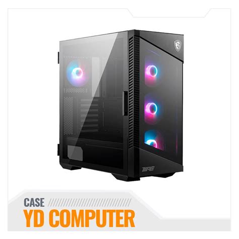 Case Msi Mpg Velox R Mid Tower Atx Negro Mpg Velox R