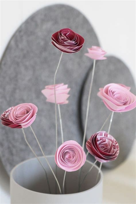 DIY Blumen basteln 8 schöne Ideen für Eure Frühlingsdekoration Diy