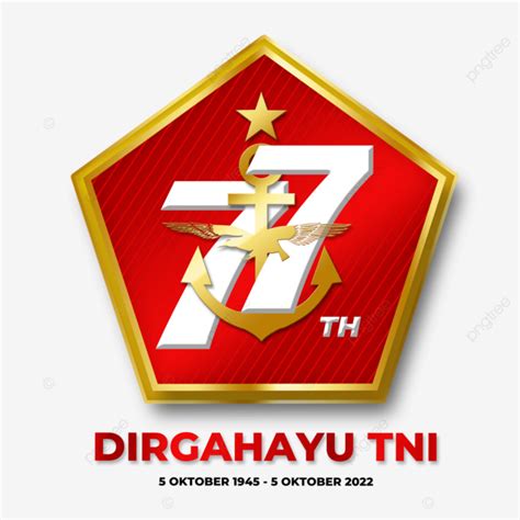 Logo Hut Tni Ke 77 Tahun 2022 Logo Hut Tni Ke 77 Gubuk Tni 2022 Logo Hut Ke 77 Tni Png