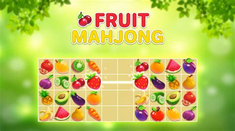 Fruit Mahjong Game Play Online At Simplegame