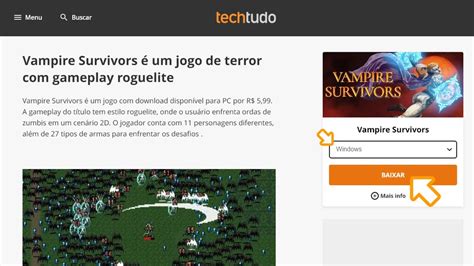 Vampire Survivors Como Baixar E Jogar O Game No Pc Xbox Ou Celular