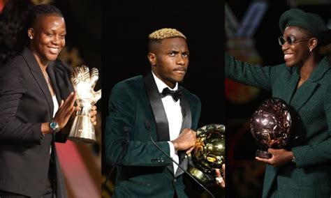 Tinubu Extols Osimhen Oshoala And Nnadozie For Caf Awards Triumph