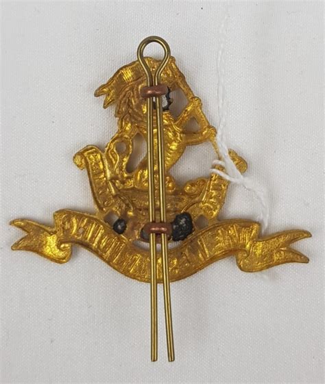 Ww Duke Of Wellingtons West Riding Regiment Cap Badge Sally Antiques