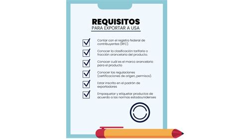 Cuáles son los requisitos que se necesitan para exportar