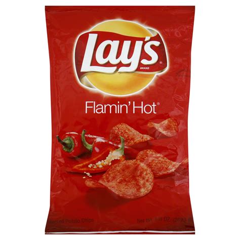 Lay's Flamin Hot Flavored Potato Chips, 9.5 oz (269.3 g)