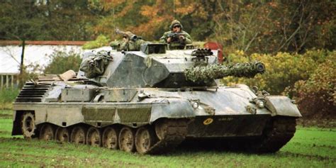 Leopard A Main Battle Tank Mbt Technical Data Fact Sheet Off