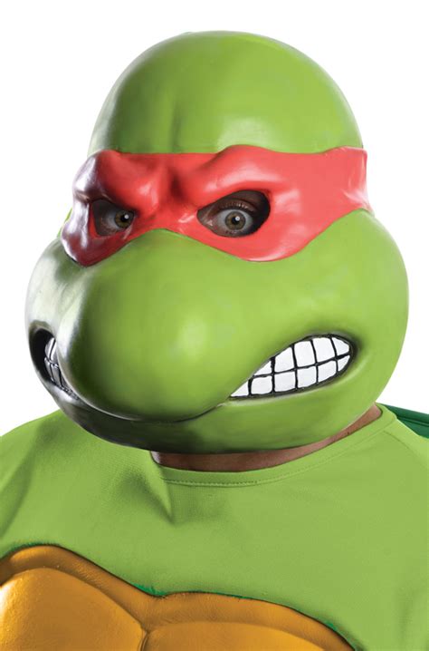 Brand New Teenage Mutant Ninja Turtles Raphael Adult Vinyl Mask