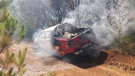 Camioneta resultó quemada en nuevo ataque incendiario en La Araucanía