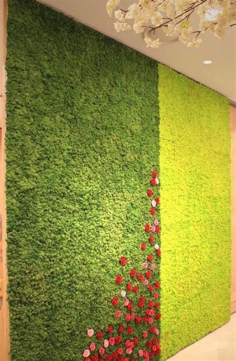 PE Green Artificial Wall Grass At Rs 120 Square Feet In Thane ID