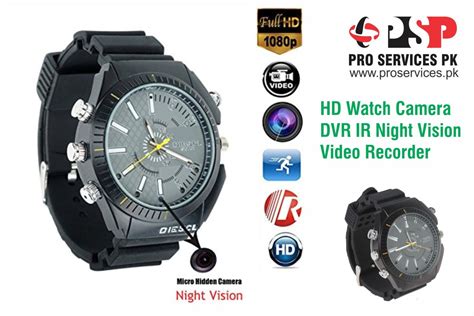 WRIST WATCH CAMERA HD - PRO SERVICES