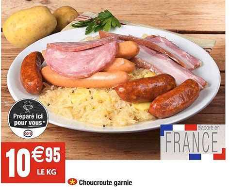 Promo Choucroute Garnie Chez Cora Icatalogue Fr